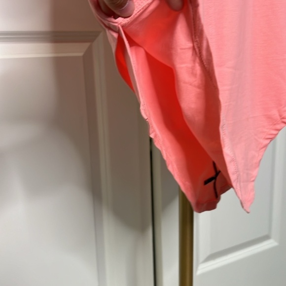 NWT Homme + Femme LA pink triple layer plus tee unisex short sleeve tee - Picture 16 of 17